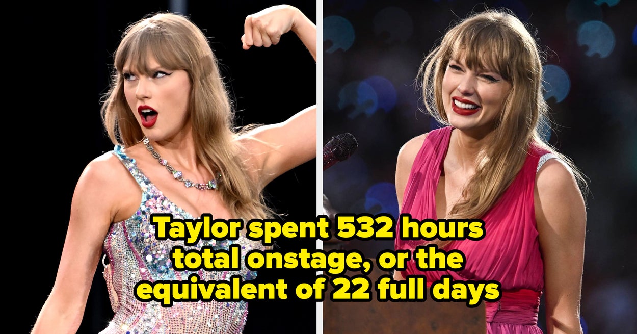 25 Unbelievable Statistics About The Eras Tour That'll Send You Into A Full Spiral, Whether You're A Swiftie Or Not