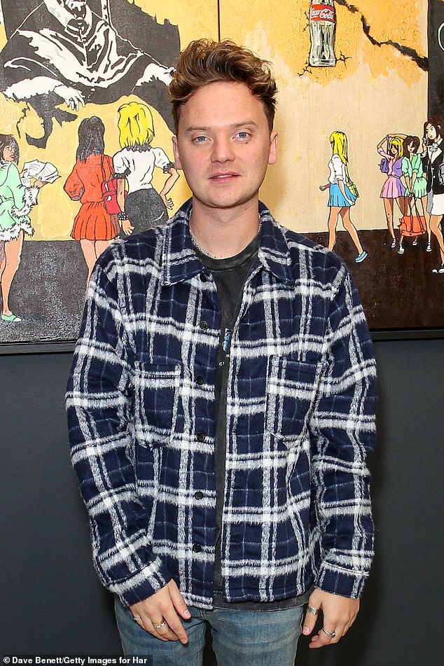 Conor Maynard returned to social media with a plea to his followers over Christmas after ex Charlotte Chilton claimed he is yet to see their newborn daughter