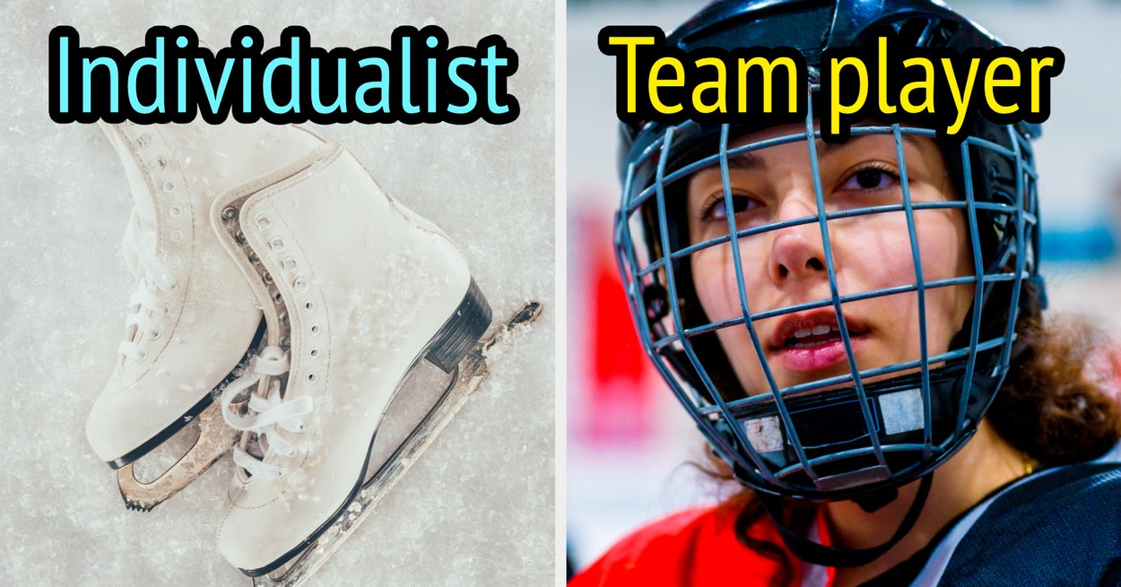 Even If You Can't Skate, Everyone Embodies The Energy Of Either A Figure Skater Or A Hockey Player