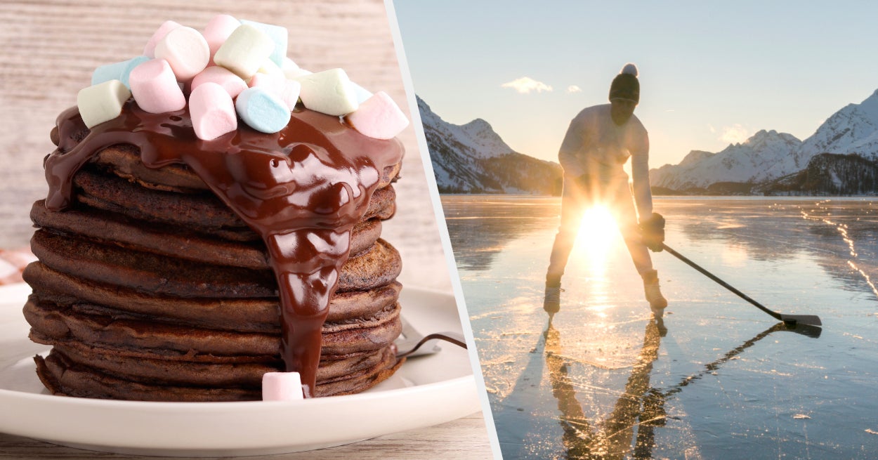 Make A Stack Of Pancakes And I'll Tell You Which Winter Sport You Should Try