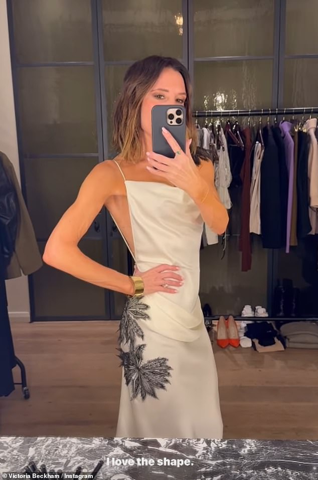 Victoria Beckham looked nothing short of sensational on Friday as she showcased her incredibly toned arms