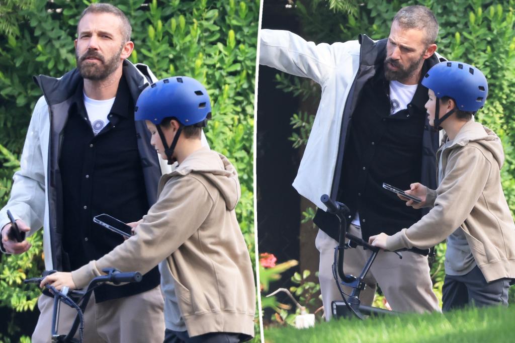 Ben Affleck kicks off 2025 by spending quality time with his son Samuel in LA