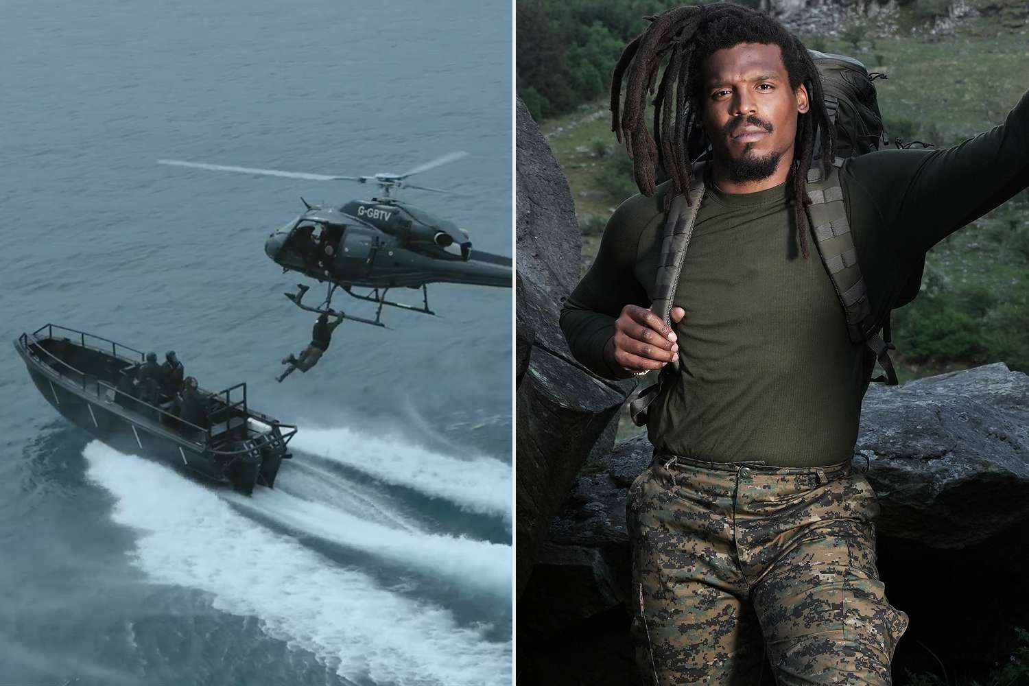 Cam Newton Realizes He’s 'Not as Strong' as He Thought on ‘Special Forces’