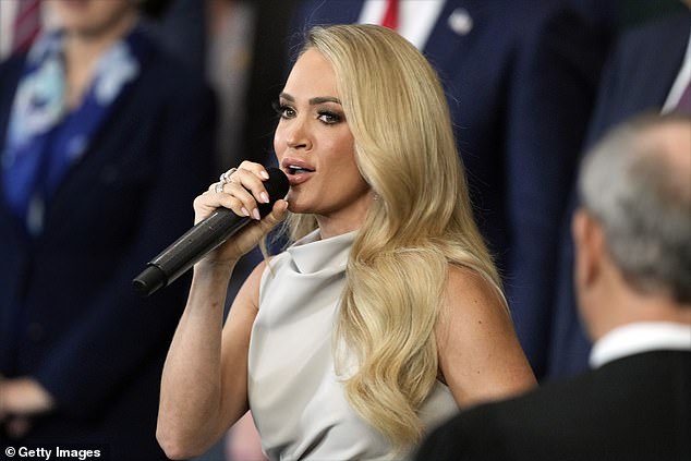 Carrie Underwood may have thrown a ‘hissy fit’ after performing at Donald Trump ’s inauguration ball – but her diva behaviour allegedly started long before she took to the stage