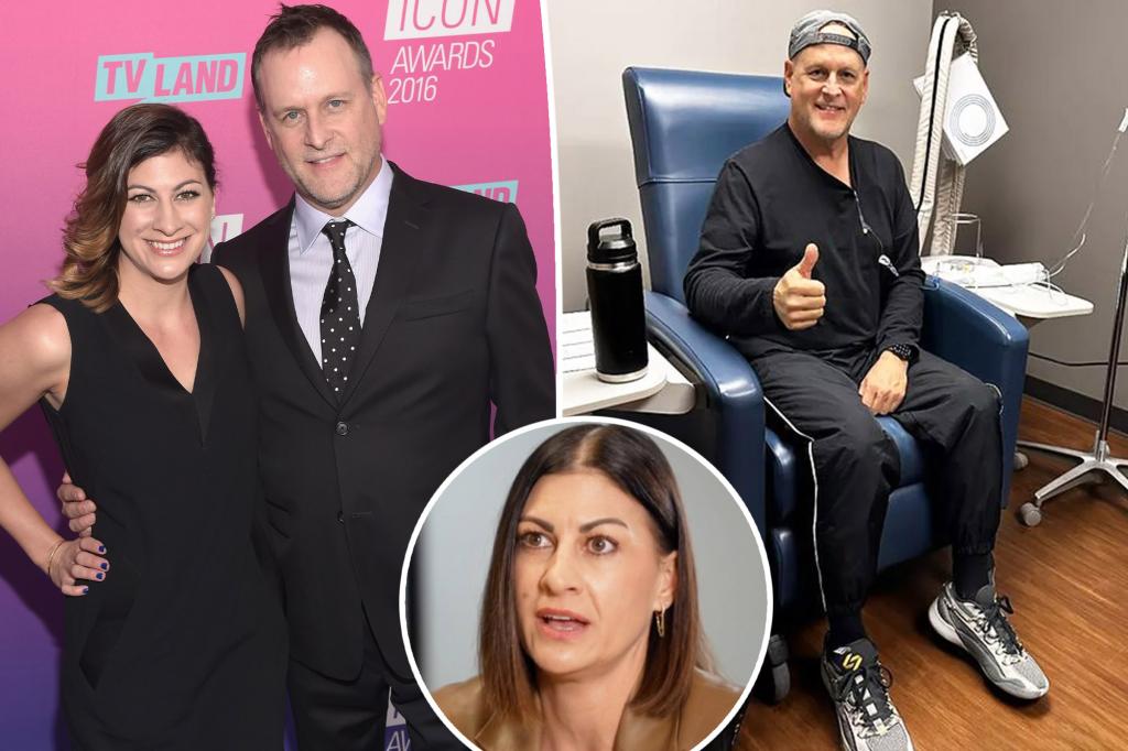Dave Coulier's wife says his cancer treatment is getting 'more difficult'