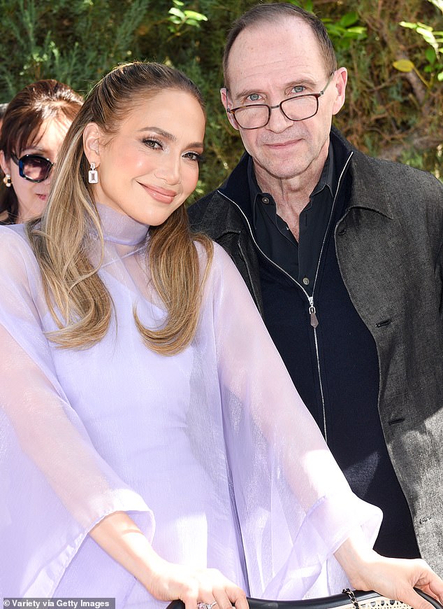 Fans went wild as Jennifer Lopez reunited with her Maid In Manhattan co-star Ralph Fiennes 22 years after their movie came out