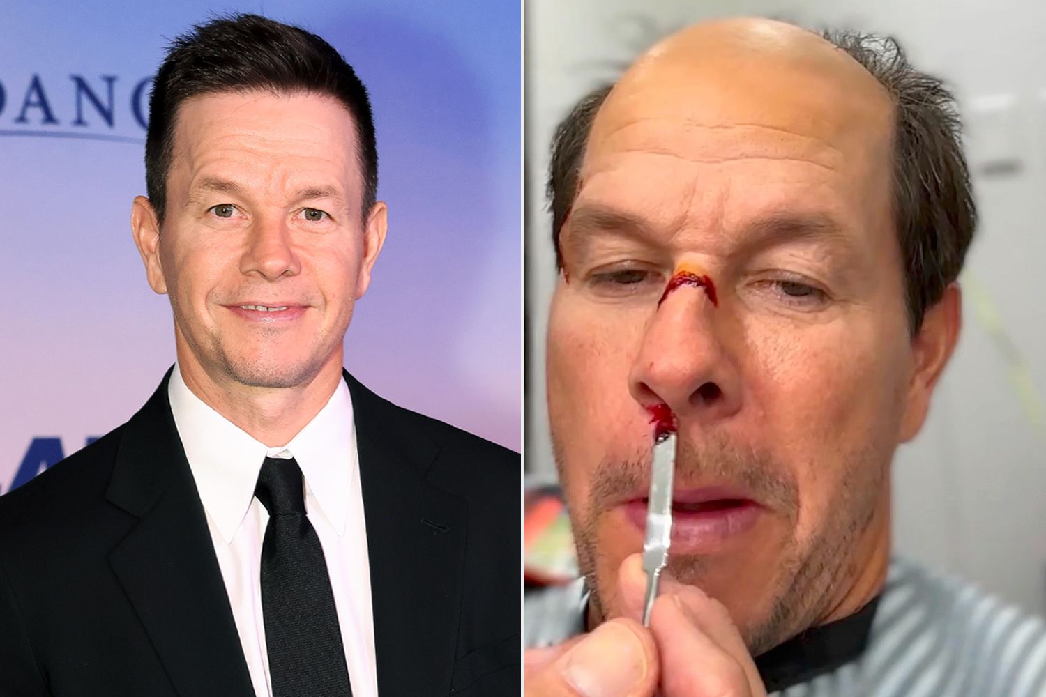 Mark Wahlberg Shares BTS Snaps of Transformation for Movie 'Flight Risk'