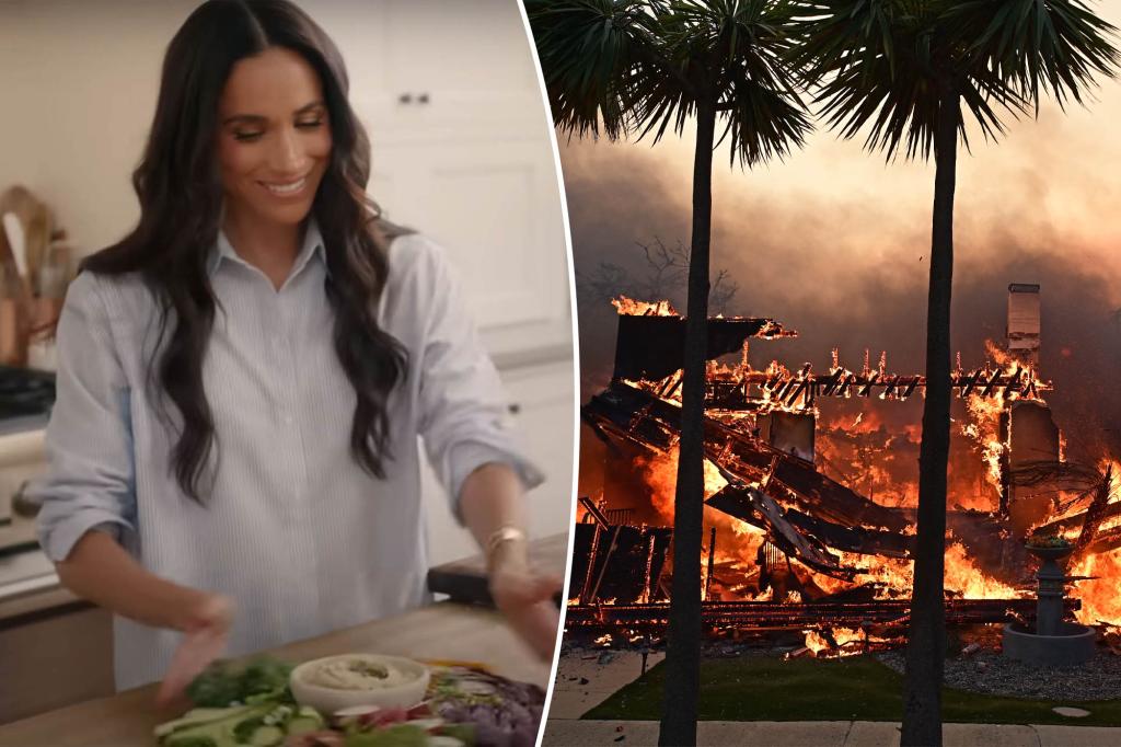 Meghan Markle postpones launch of Netflix show due to LA wildfires