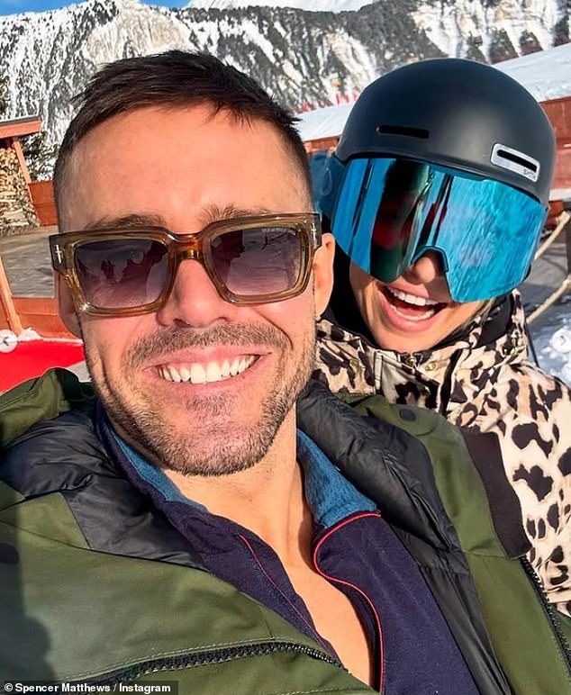 Spencer Matthews has admitted it feels like they're 'first dating' again as he and wife Vogue Williams enjoy child free getaway in Instagram snaps on Thursday