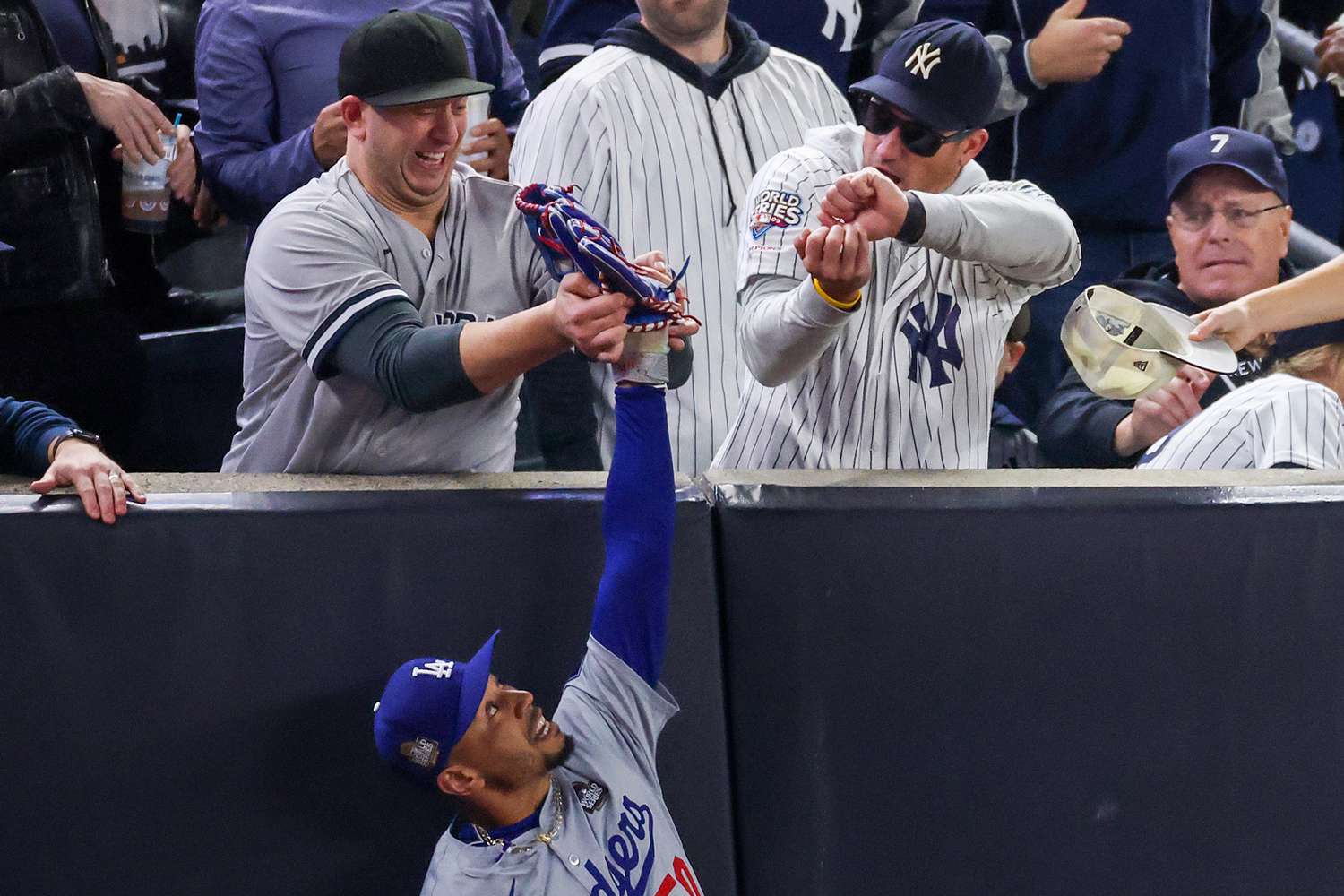 Yankees Fans Who Pulled Baseball from Mookie Betts’ Hand During World Series Banned from All Games