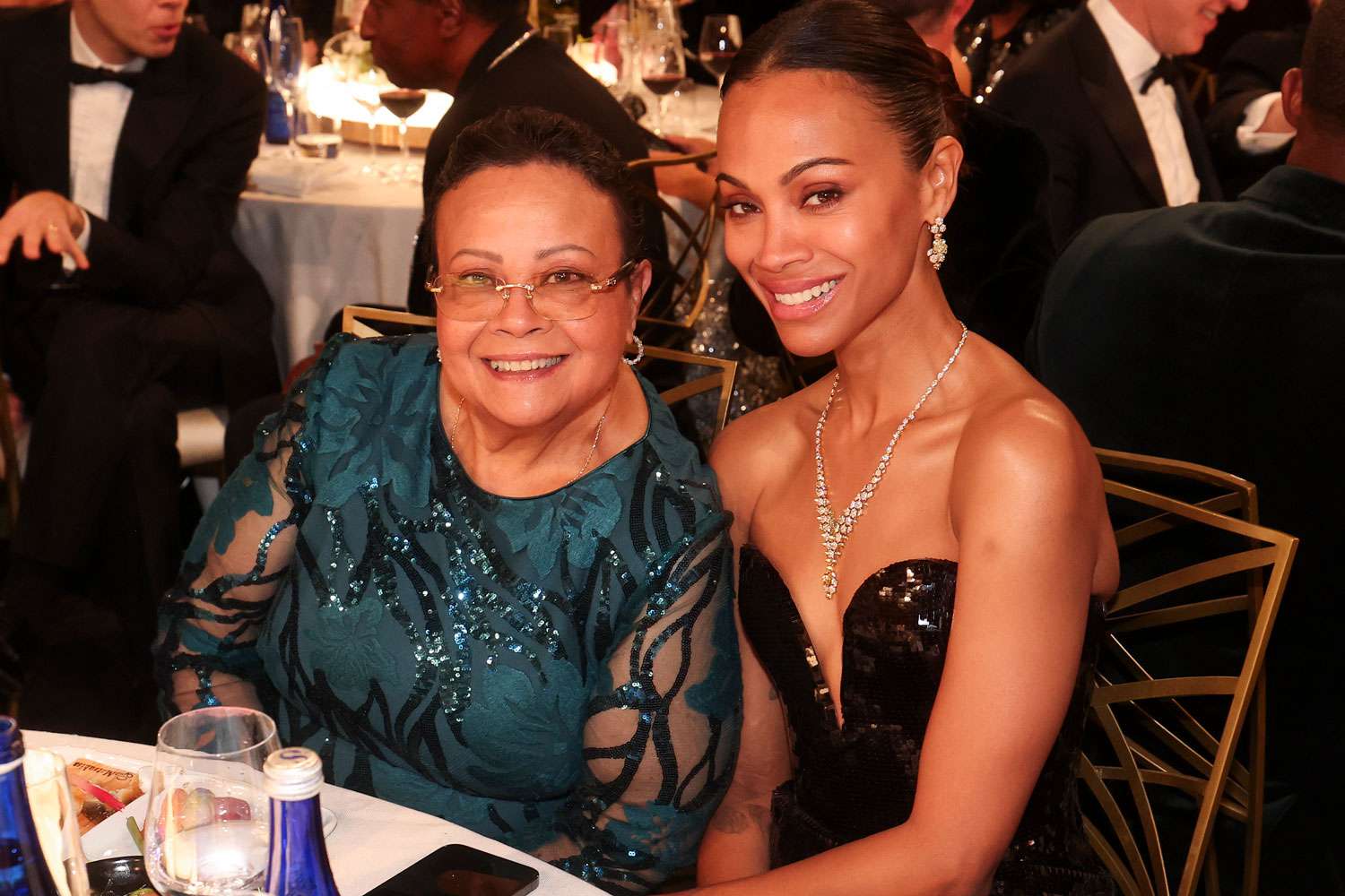 Zoe Saldaña's Mother 'Wouldn't Get Out of Bed' for Years After Losing Husband