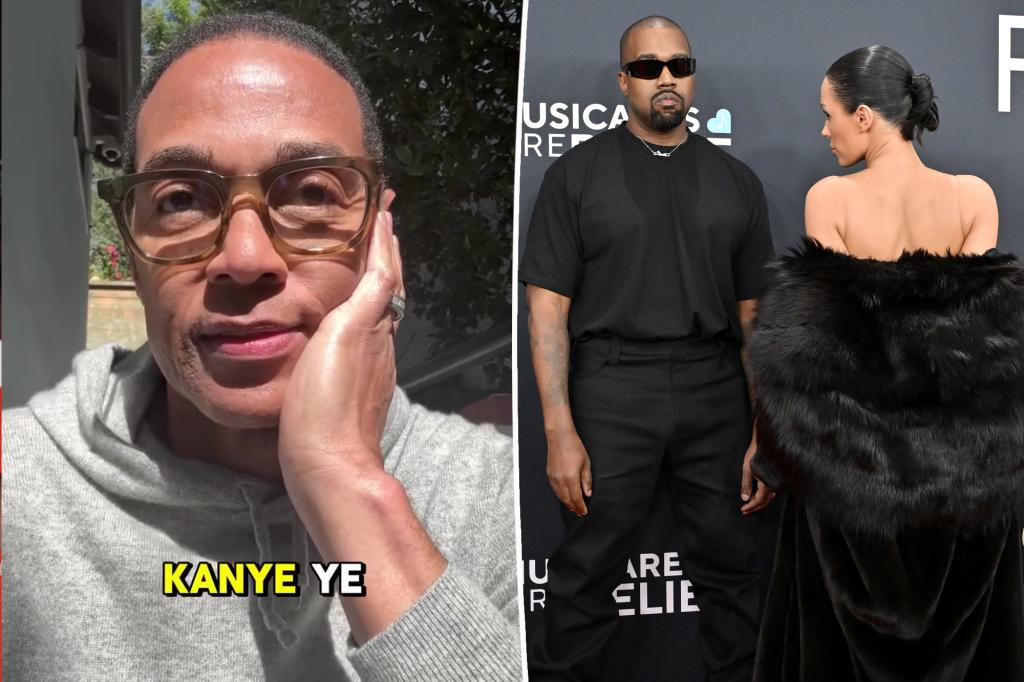 Don Lemon demands 'respect' from Kanye West after face-off over Bianca Censori's Grammys red carpet stunt