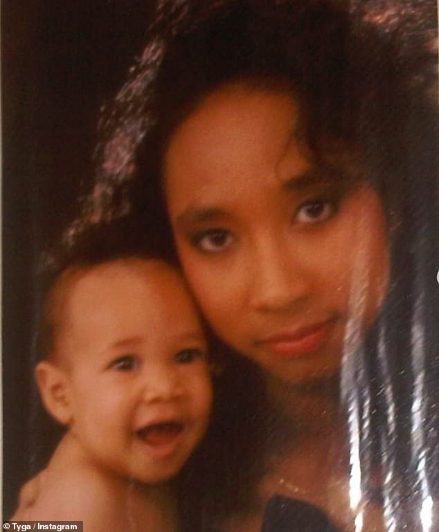Tyga heartbrokenly announced to the public this month that his mother Pasionaye Nicole Nguyen died last month aged 53