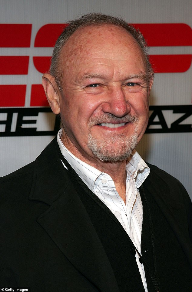 Fans of the late actor Gene Hackman have memorialized him at one of his go-to restaurants in Santa Fe, New Mexico; pictured in 2005