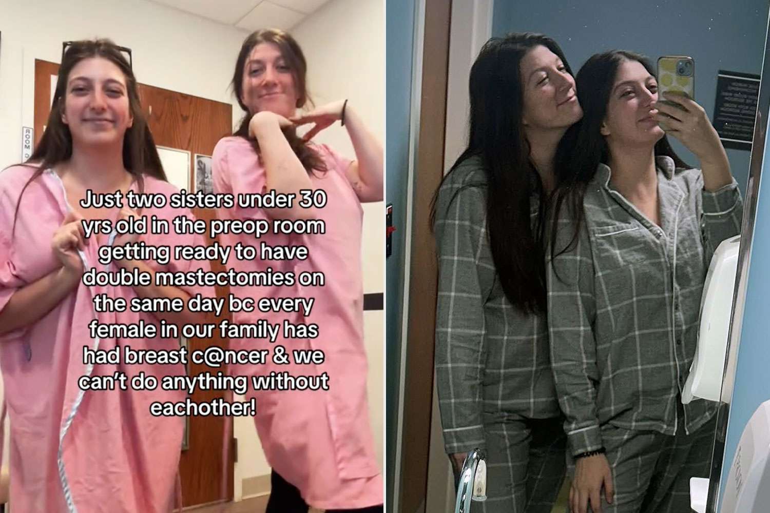 Sisters Get Double Mastectomies Together in Viral TikTok (Exclusive)