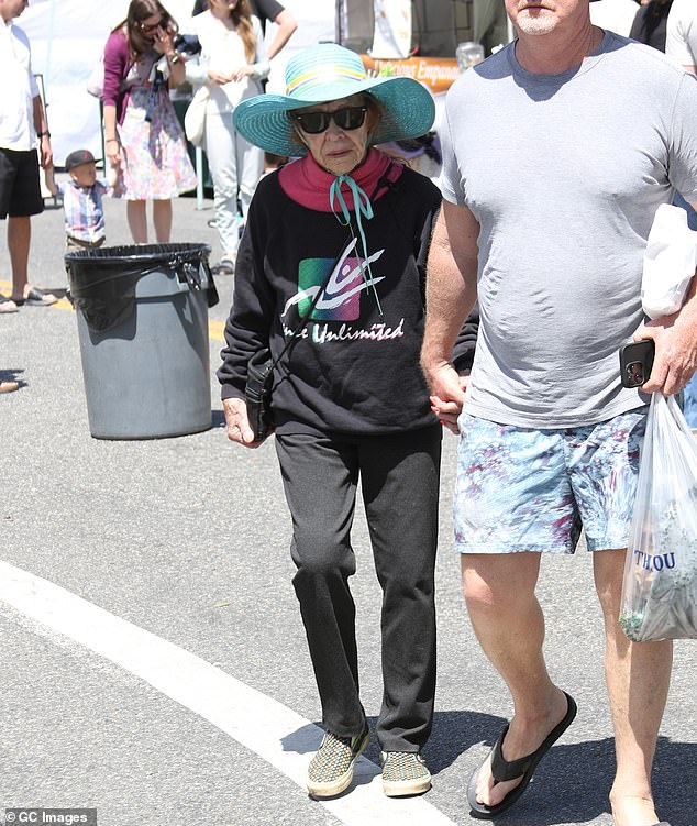 A legendary and ground breaking comedienne, 91, was spotted out with a friend in Studio City, California over the weekend