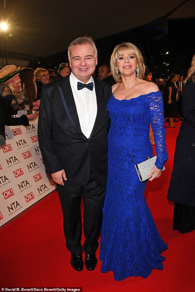 Ruth Langsford has given her followers an insight into her first Easter as a single woman, following her split from husband Eamonn Holmes last year (pictured in 2017)
