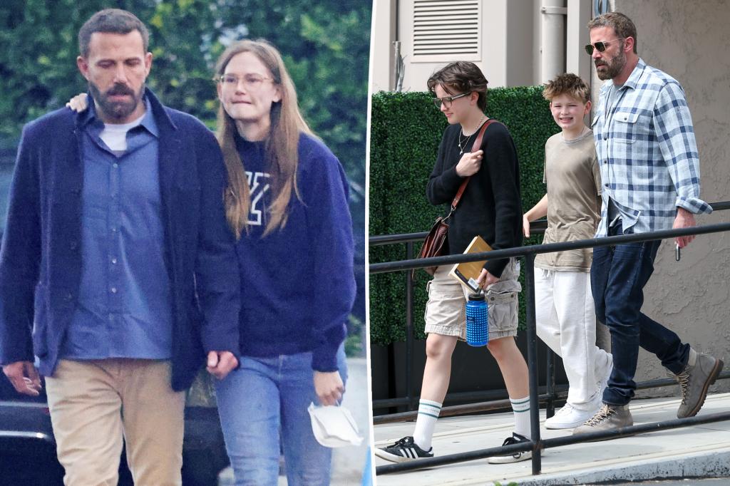 Why Ben Affleck is making his 'broke' kids work 'classic teenager' jobs