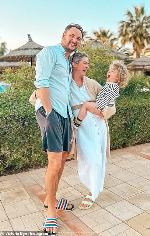 EastEnders star James Bye's son was rushed to hospital with severe vomiting after suffering a nasty fall on a trampoline