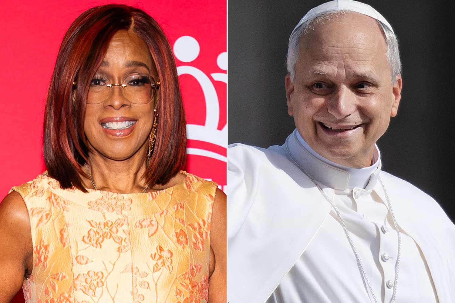 Gayle King Reveals What She Yelled Out at Pope Leo's Mass (Exclusive)