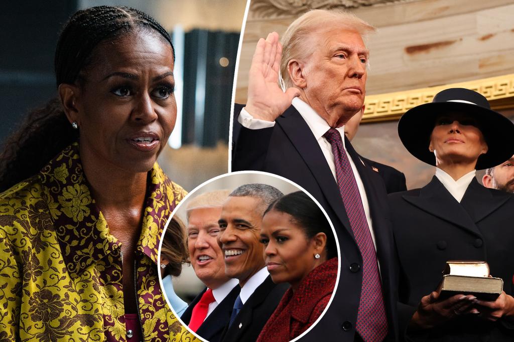 Michelle Obama defends Donald Trump inauguration snub