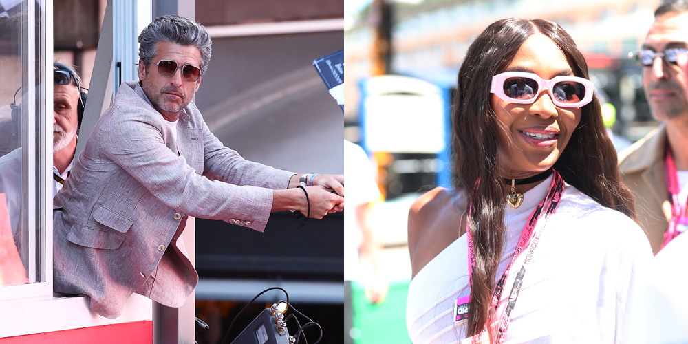 Patrick Dempsey Waves Checkered Flag at F1 Monaco Grand Prix, Plus Every Celebrity In Attendance!