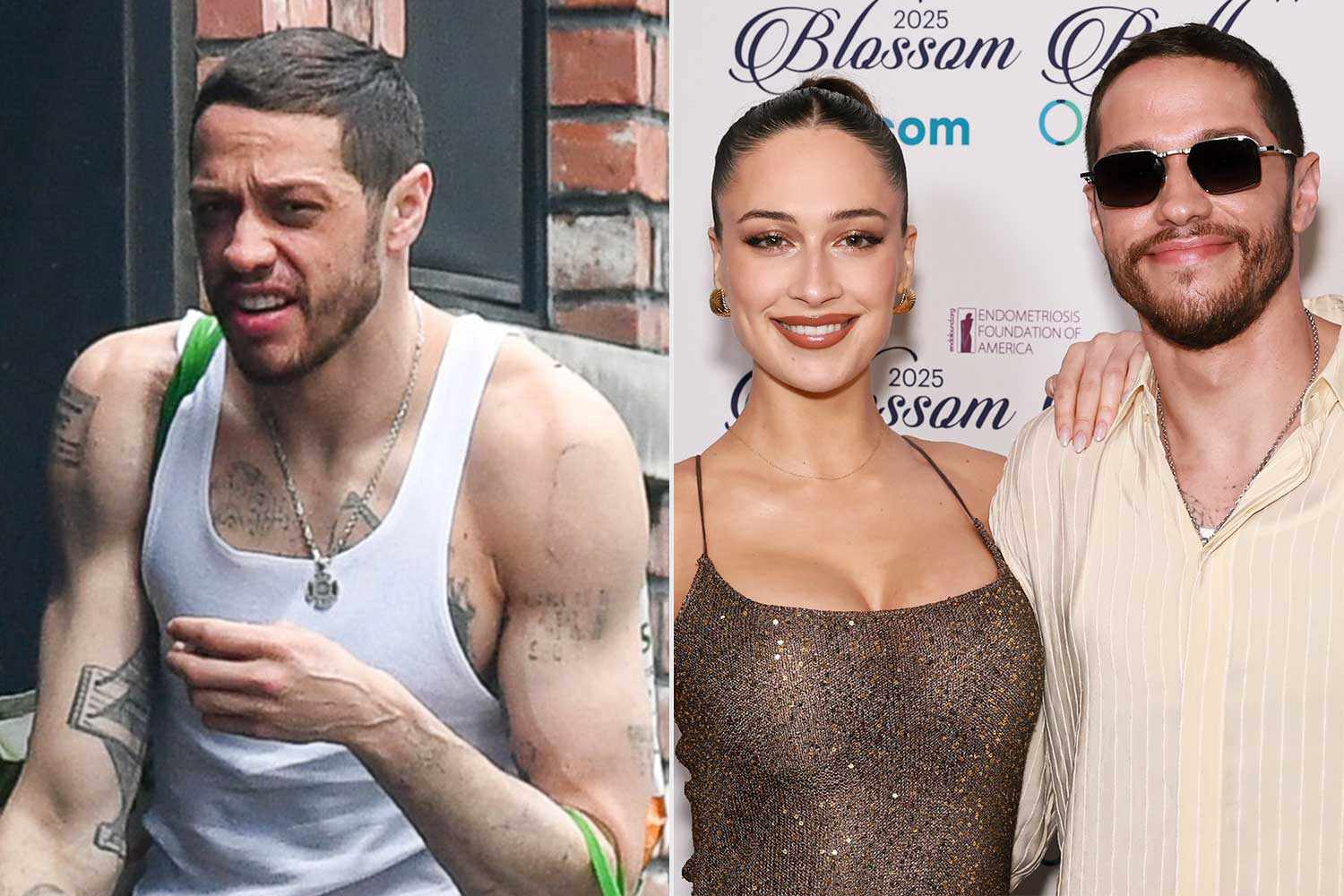 Pete Davidson Shows Off His Remaining Bicep Tattoos the Day After His Red Carpet Debut with Elsie Hewitt