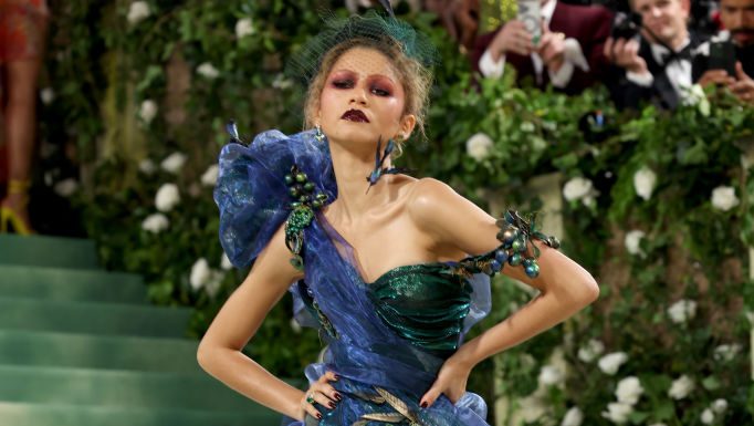 NEW YORK, NEW YORK - MAY 06: Zendaya attends The 2024 Met Gala Celebrating "Sleeping Beauties: Reawakening Fashion" at The Metropolitan Museum of Art on May 06, 2024 in New York City. (Photo by Marleen Moise/Getty Images)