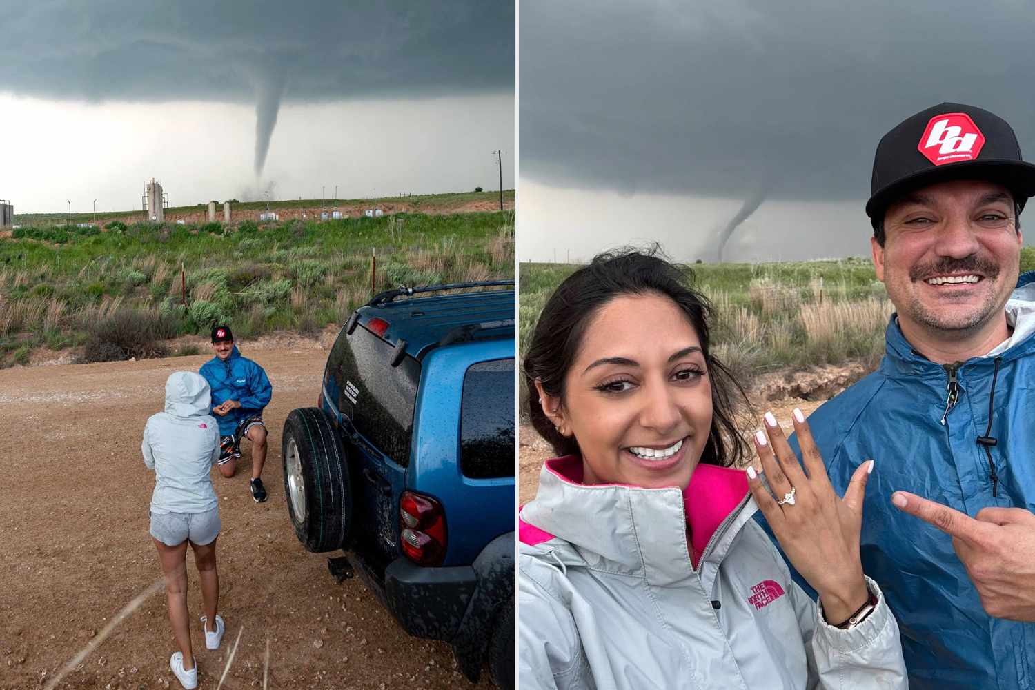 Storm-Chasing Couple Gets Engaged in Front of Oklahoma Tornado in ‘Epic Proposal’