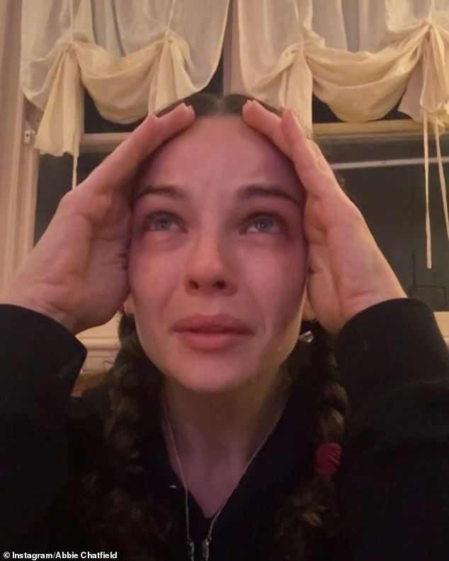 Abbie Chatfield (pictured) has taken to social media to slam a troll who claims the high-profile influencer is mentally 'unwell'