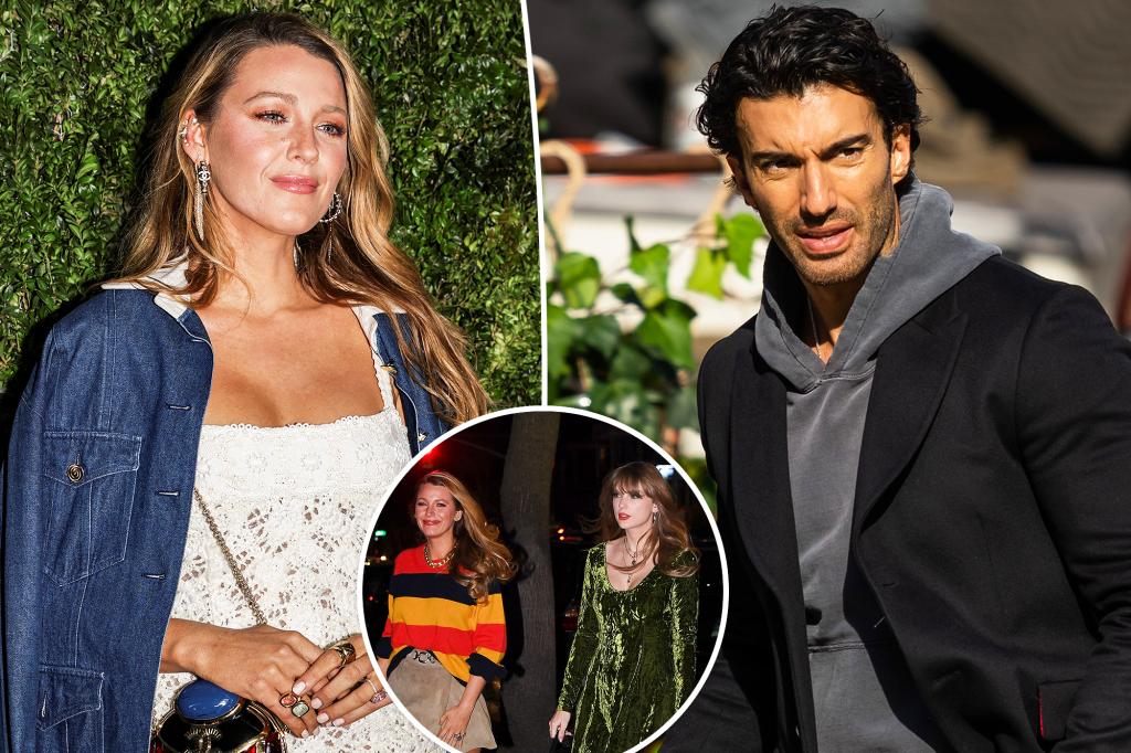 Blake Lively asks judge to block Justin Baldoni from obtaining Taylor Swift messages