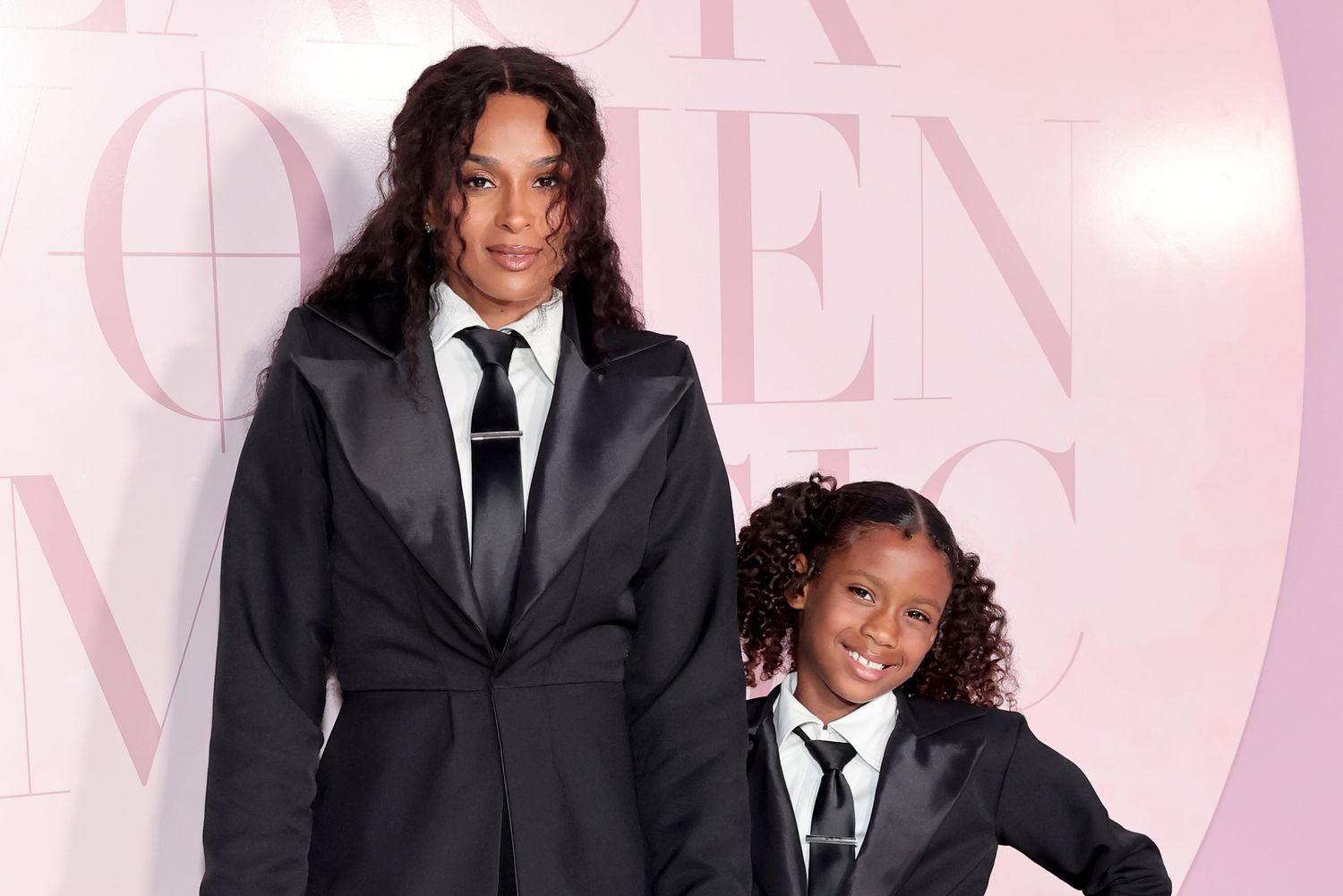 Ciara and Daughter Sienna Have Twinning Moment in Matching Outfits