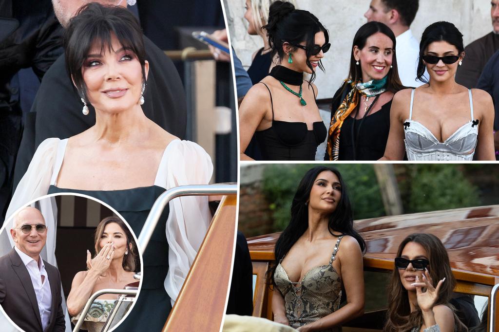 Kris Jenner pushed for Khloé Kardashian, Kendall and Kylie to be invited to Jeff Bezos, Lauren Sánchez's wedding
