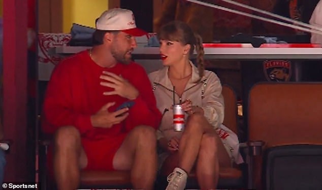 A lip reader has revealed the really sweet thing Taylor Swift, 35, said to Travis Kelce amid growing marriage rumors when they attended the Stanley Cup Final in Florida on Thursday