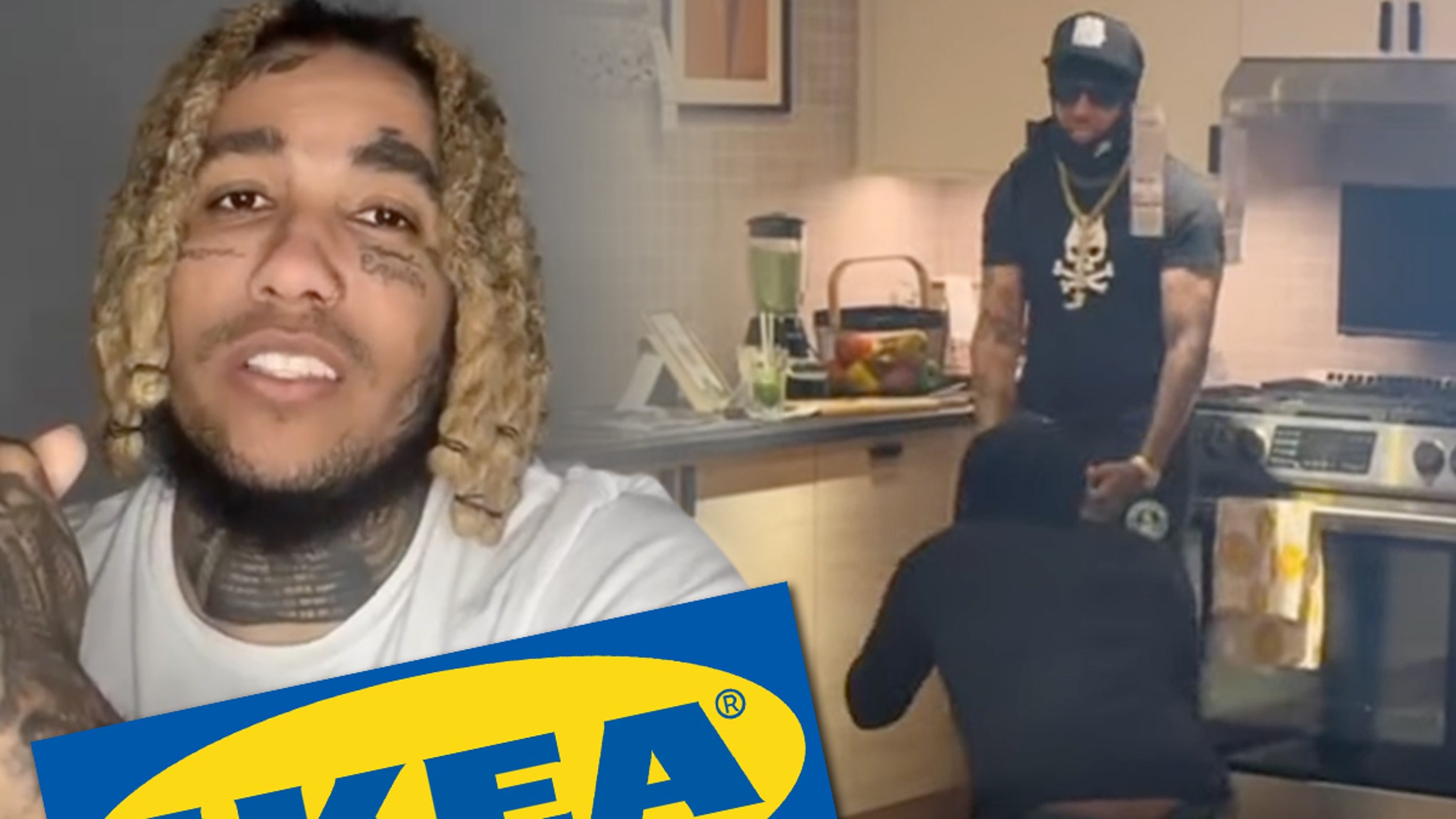 California Rapper Trapboy JT Brazenly Shoots Music Video Inside IKEA