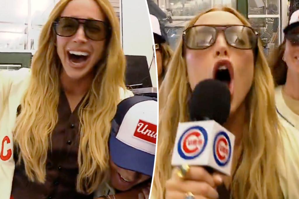 'Call Her Daddy' host Alex Cooper booed by Cubs fans during 7th inning stretch performance