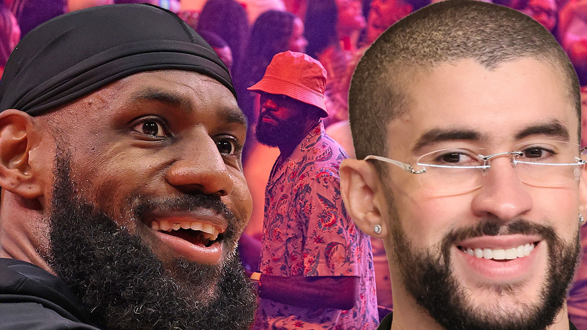 LeBron James Busts a Move at Bad Bunny's Puerto Rico Residency Debut