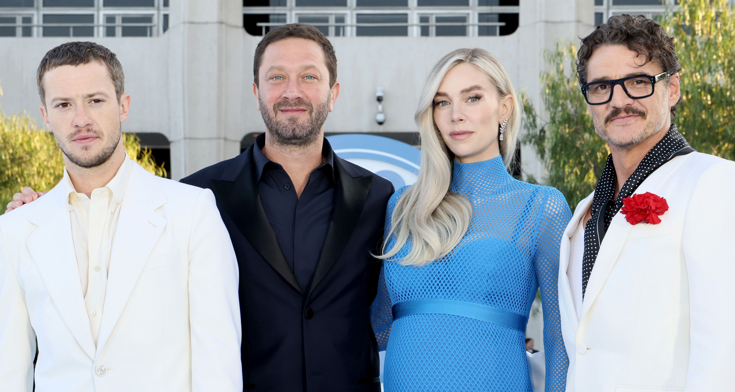 Pedro Pascal & Joseph Quinn Match In White at 'The Fantastic Four: First Steps' Los Angeles Premiere With Vanessa Kirby, Ebon Moss-Bachrach & More Marvel Stars