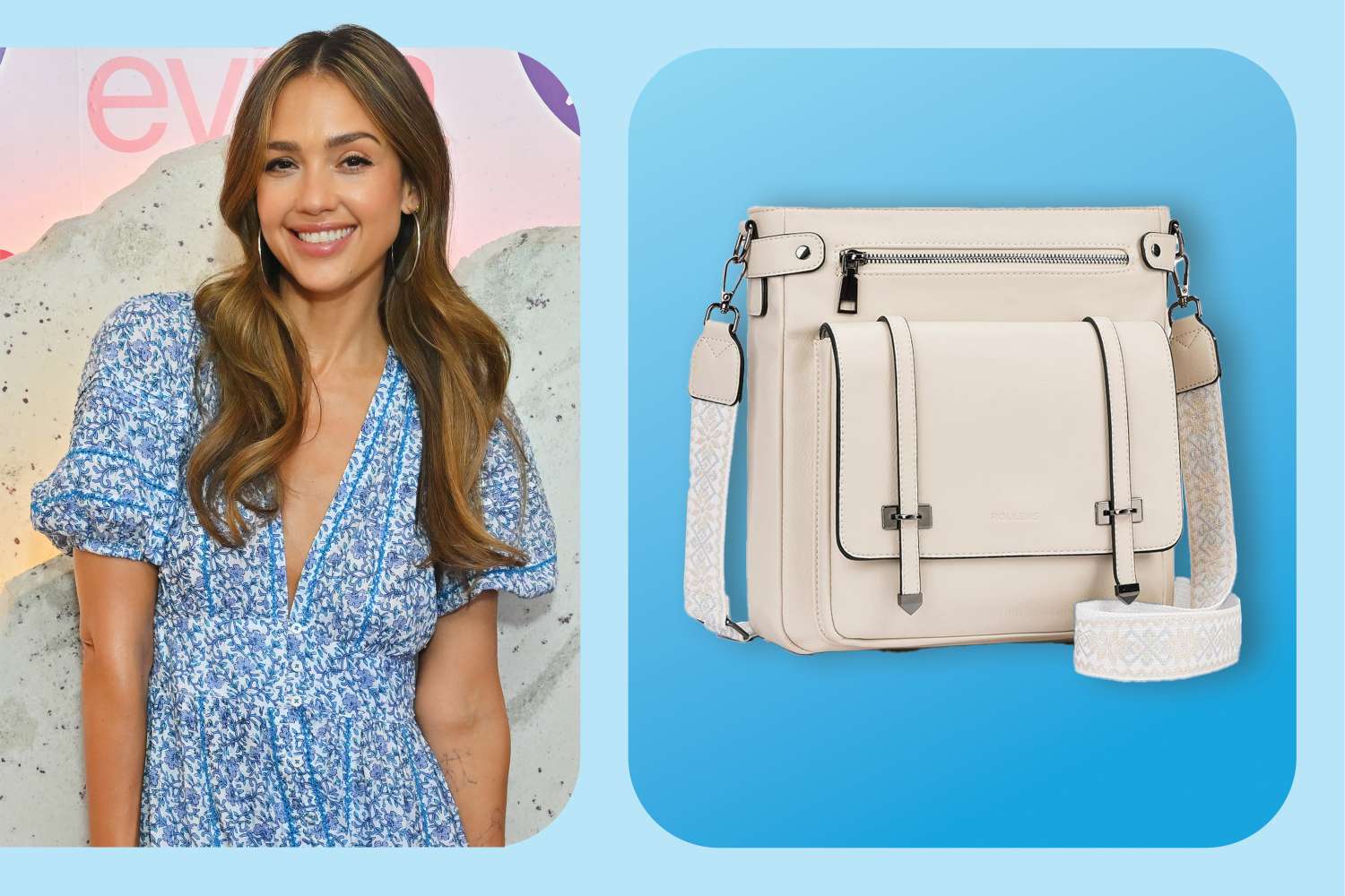 Jessica Alba’s Hands-Free Crossbody Bag Has Lookalikes from $15