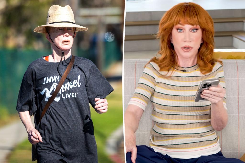 Kathy Griffin confirms third facelift after raising eyebrows with 'very taut' appearances