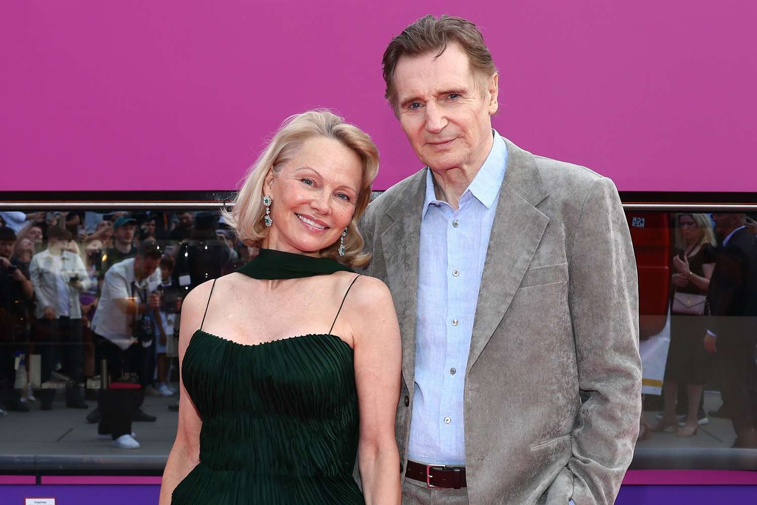 Pamela Anderson Jokes About NSFW Date Night Outfit Amid Liam Neeson Romance