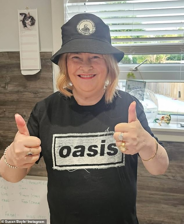 Susan Boyle has proven she's Oasis' number one fan after they dedicated a song to the Britain's Got Talent star during their latest gig
