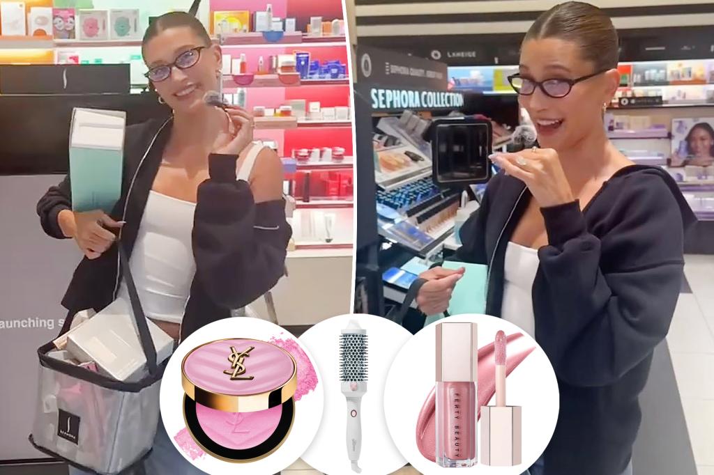 Hailey Bieber's Sephora haul includes these beauty 'favorites'