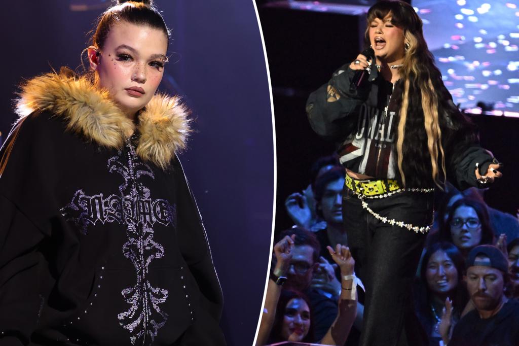 Lola Young collapses on stage at music festival