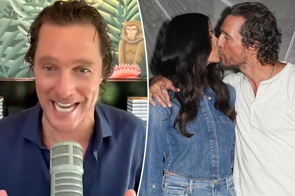 Matthew McConaughey reveals the bedroom secret that helped his marriage