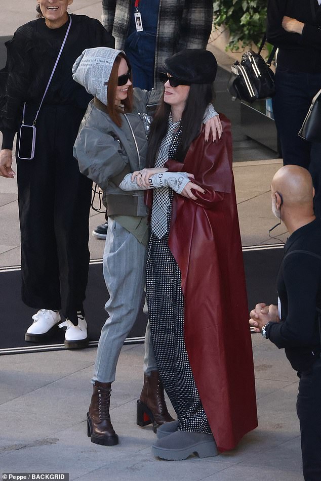 The Devil Wears Prada 2 resumed filming in the fashion hotspot of Milan on Sunday, with Emily Blunt and Anne Hathaway seen reuniting on the set