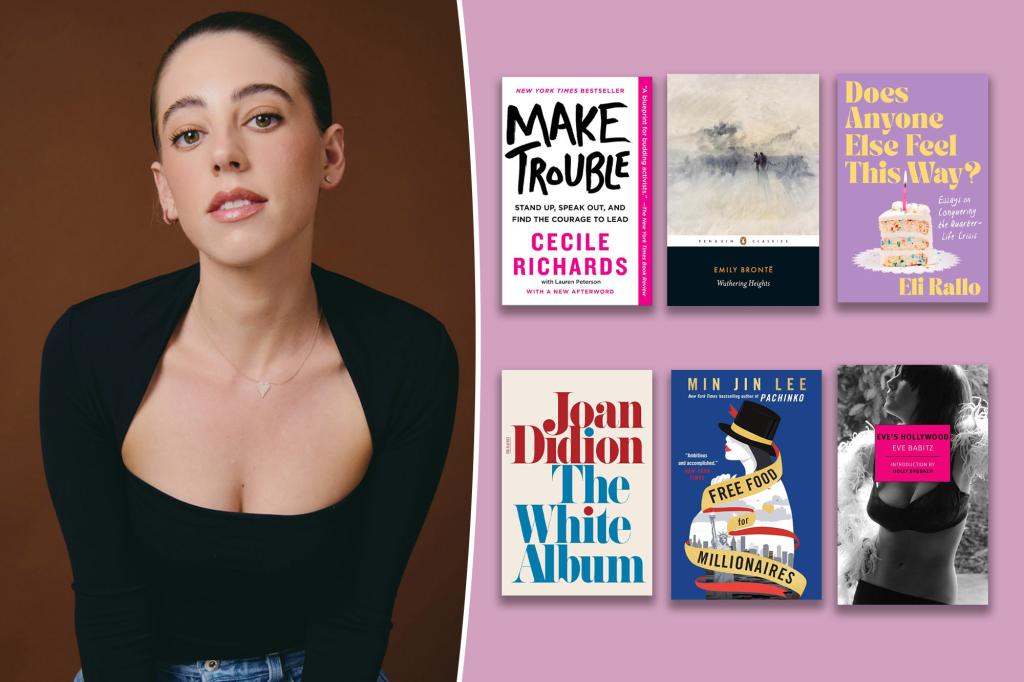 Influencer Eli Rallo shares her six favorite books