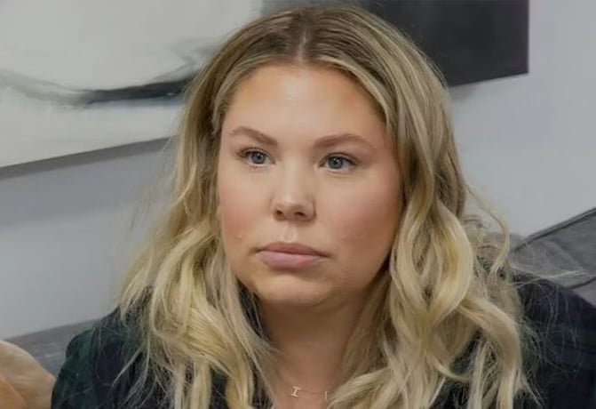 Kailyn Lowry on camera.