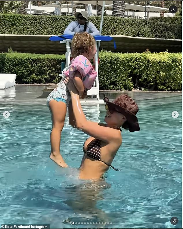 Kate Ferdinand gave her fans a glimpse inside her new lavish mansion in Dubai on Sunday, as she shared a recent insight into her life after moving abroad