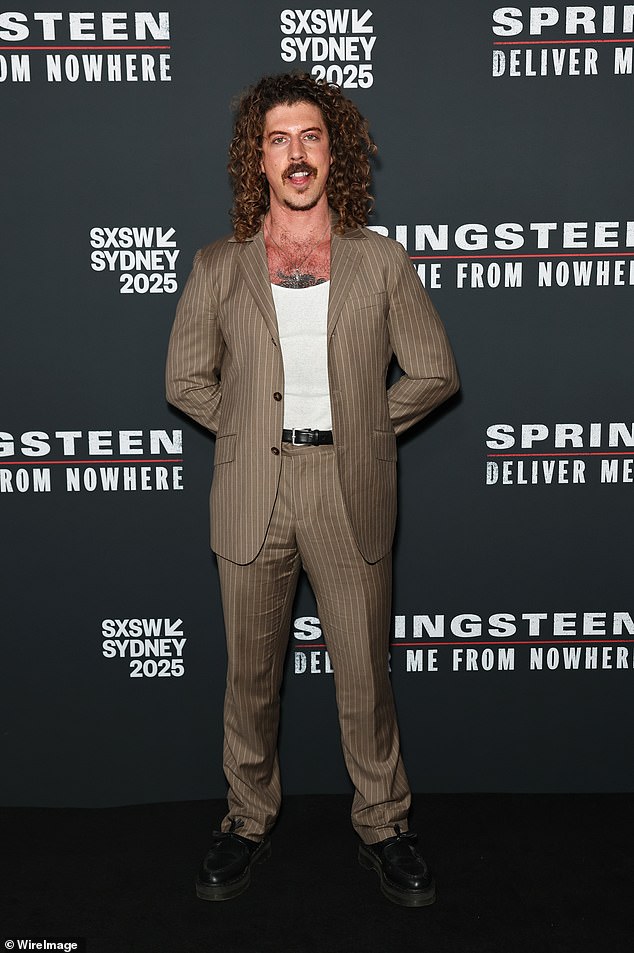 Abbie Chatfield's boyfriend Adam Hyde (pictured) has made an exciting announcement